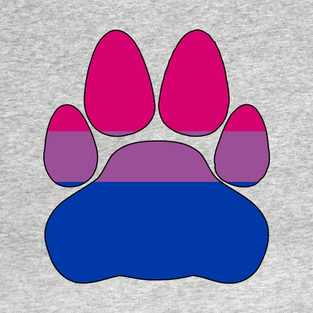 Bi Pride Paw by dikleyt